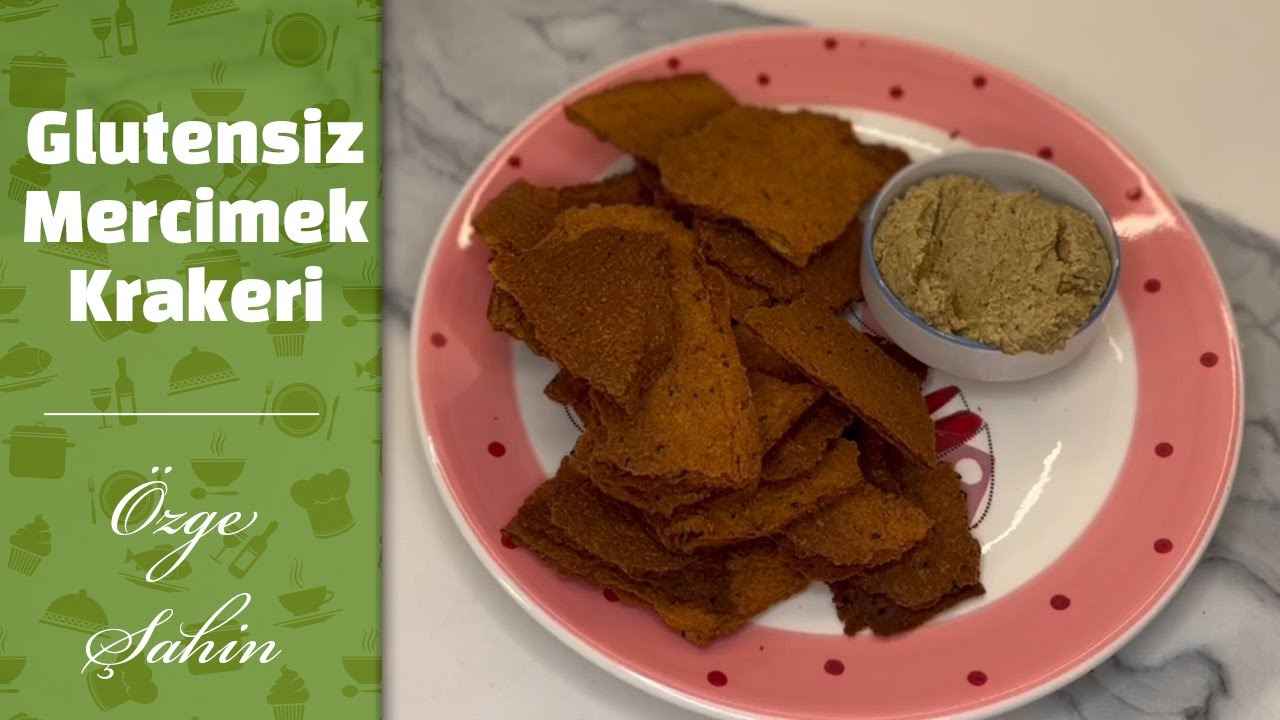 Glutensiz Mercimek Kraker 💯