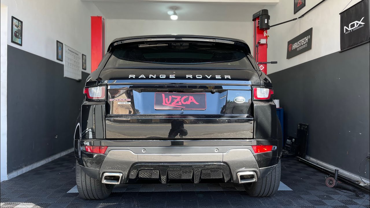 Difusor de Escapamento na Range Rover, como ficou ?