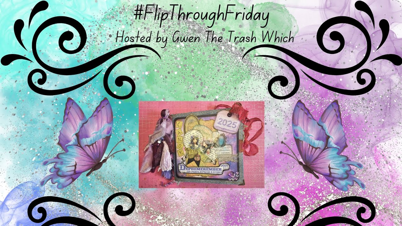 #flipthroughfriday, ведущая Гвен @GwenTheTrashWitch, мой завершенный #Dephemerember