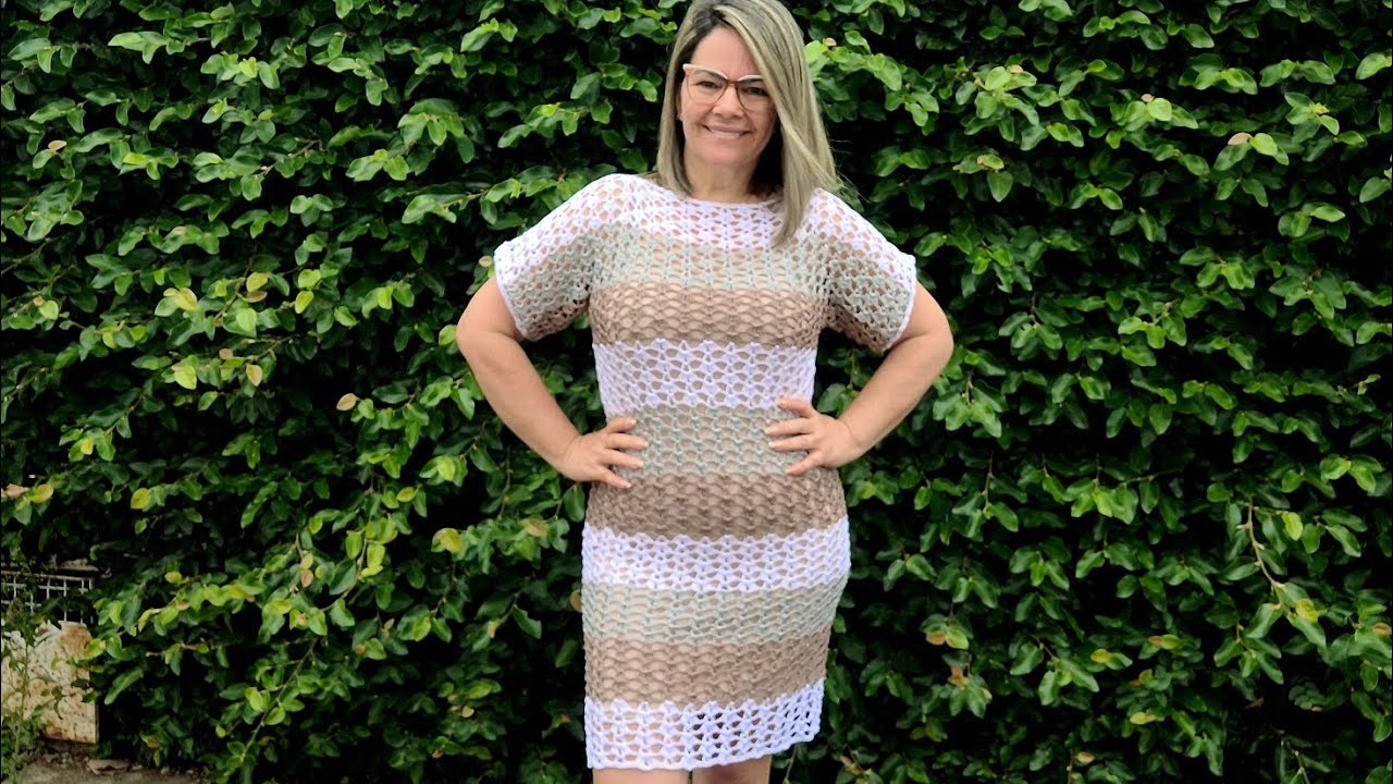 VESTIDO DE CROCHE NIVEL INICIANTE