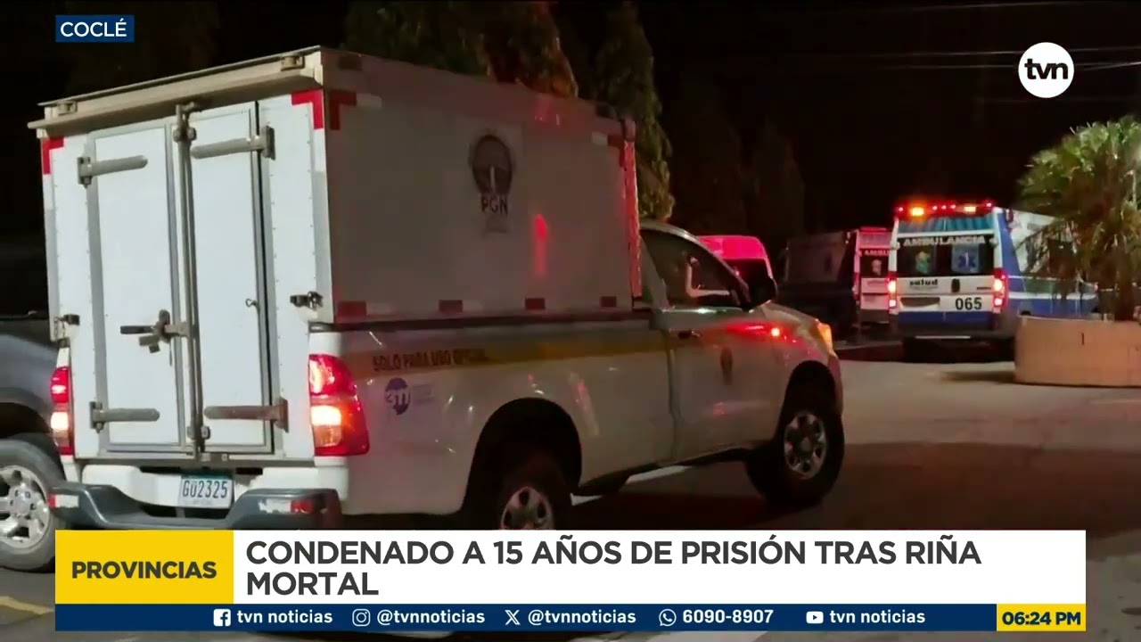 Condenan a 15 años de prisión a hombre por homicidio durante una riña en un bar de Antón