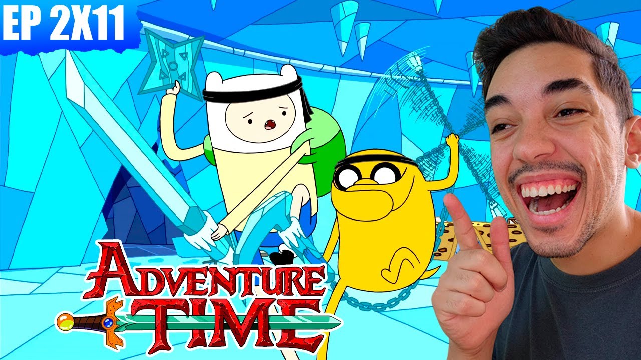 A CÂMARA DAS LÂMINAS CONGELADAS / HORA DE AVENTURA EPISÓDIO 11 TEMPORADA 2 REACT