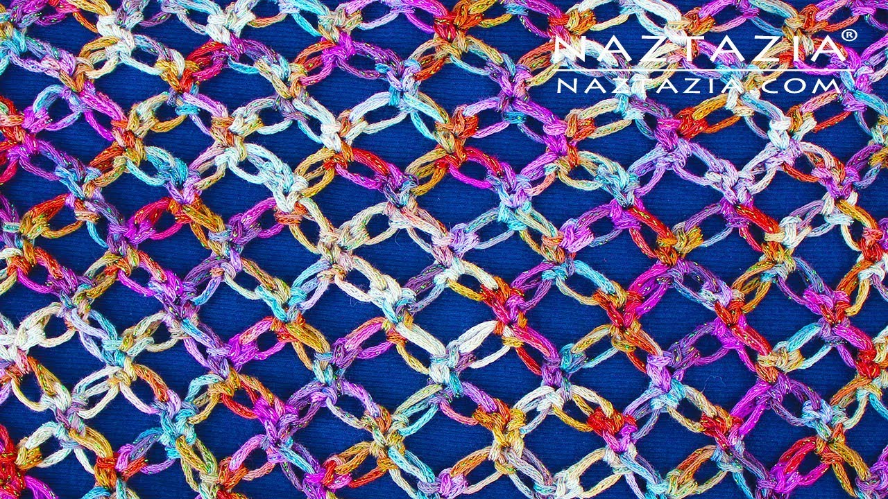 HOW to CROCHET SOLOMON'S KNOT STITCH - Lover's Knot, Love Knot, Hail Stone, Salomon