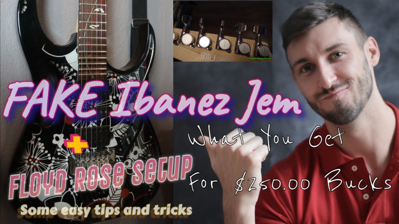Покупка поддельной Ibanez Jem 77 — чего ожидать — Floyd Rose