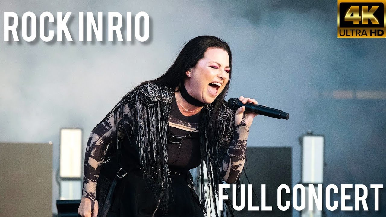 (FIXED) Evanescence - Rock in Rio Lisbon FULL CONCERT Live 2024 4K HD