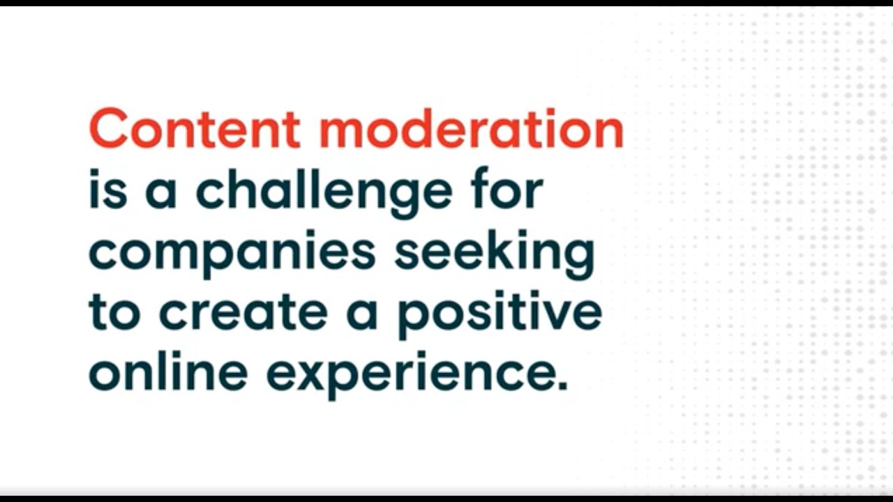 Content Moderation