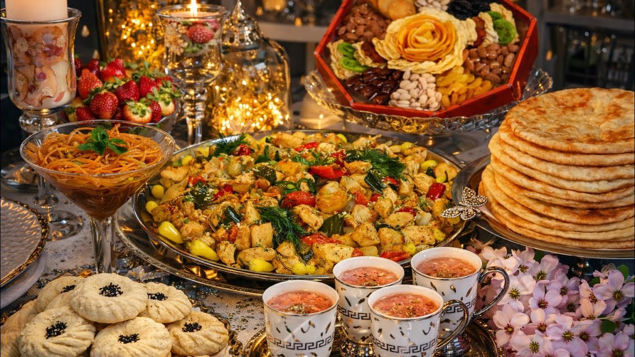 The Perfect Cup of Qamaq Chai with Juicy Kebab - قیماق چای عصرانه وکباب مجلسی