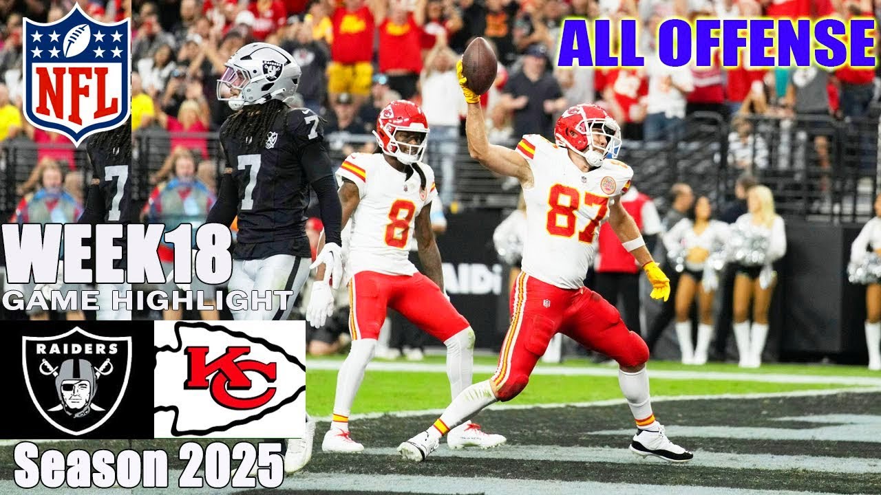 Chiefs vs Raiders 🔥🏈 Week 18 (Dec. 04, 2026) | Full Game Highlights | NFL Season 2026