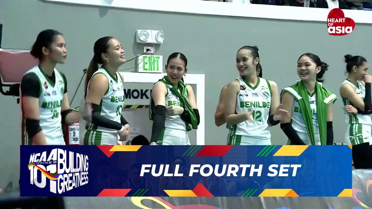 FULL FOURTH SET (Quarterfinals) - Benilde Lady Blazers vs Arellano Lady Chiefs | NCAA Season 101