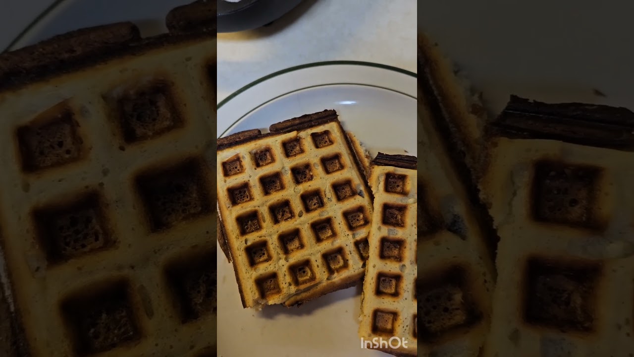 Blueberry Bacon Waffles