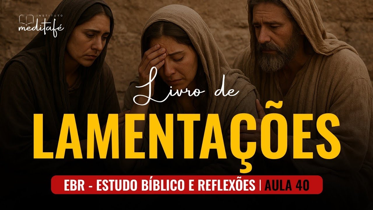 Aula 40 - Livro de Lamentações #jeremias