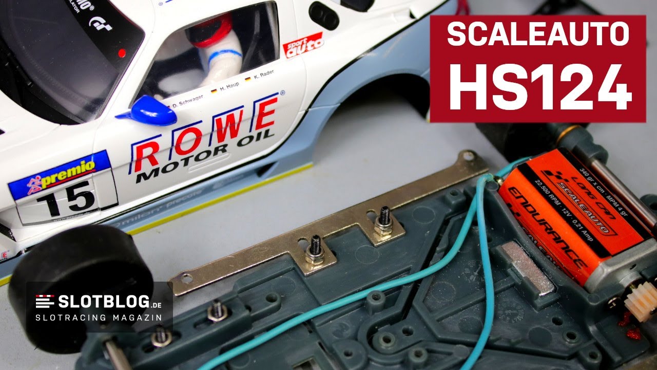 Eine echte Alternative im 124er Bereich? Der Scaleauto HS124 Mercedes SLS
