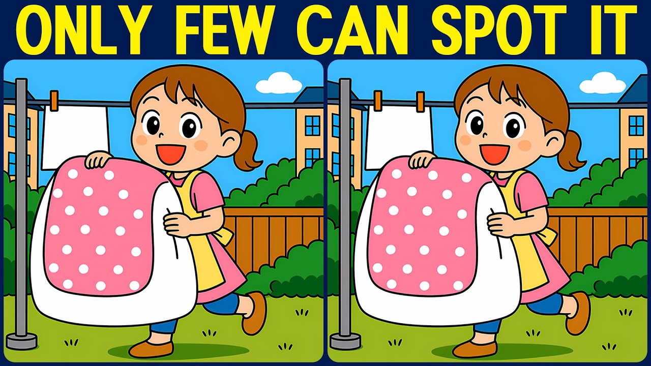 [Spot the Difference Brain Training] Use your sharp eyes and smart brain to solve this puzzle!