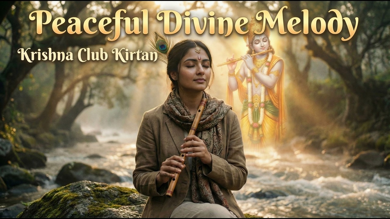 Achyutam Keshavam | Peaceful Krishna Kirtan for Relaxation & Healing