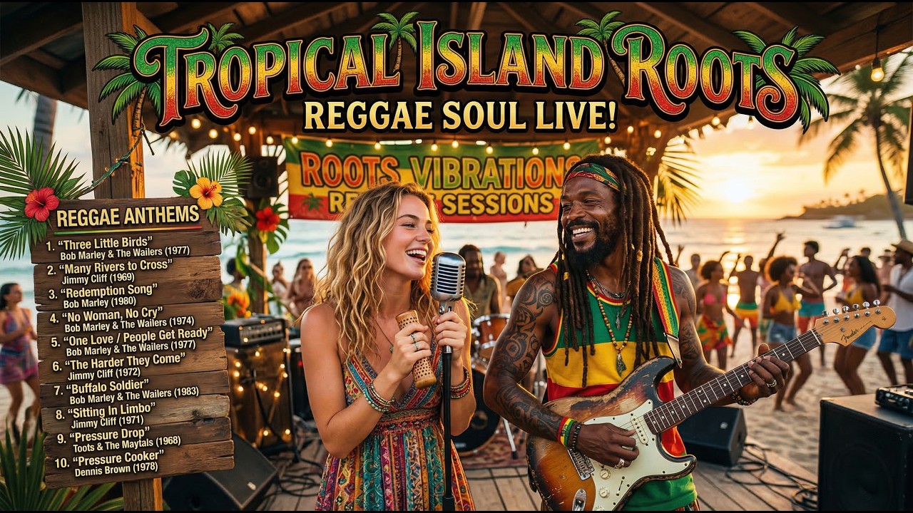 🎬 Tropical Hawaii Reggae 🌴🎶 | Feel Good Island Vibes You Can’t Miss