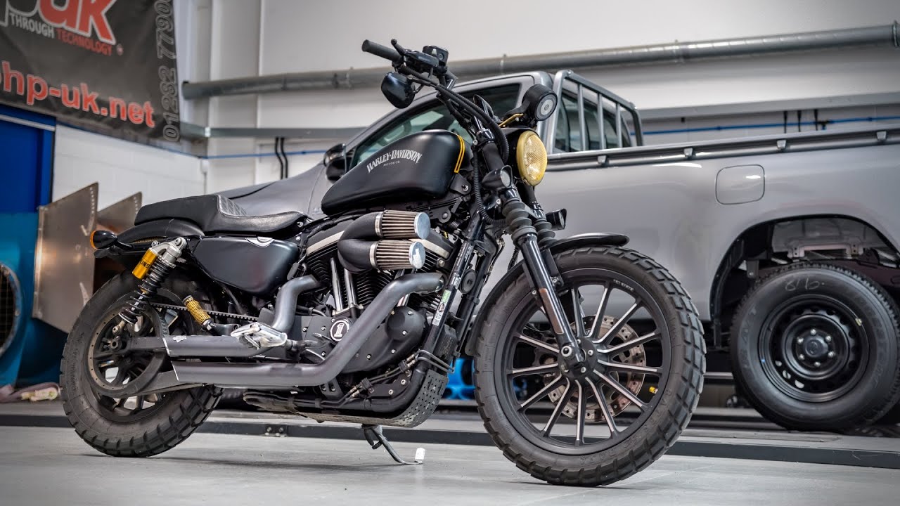 Переделка Harley-Davidson Sportster 883 в 1200: гораздо больше мощности!