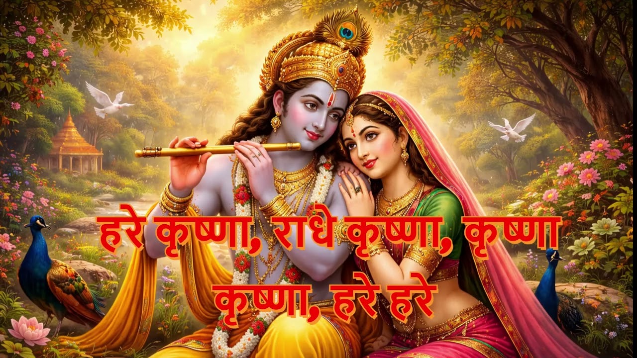 हरे कृष्णा राधे कृष्णा | मधुर कृष्ण नाम संकीर्तन | शांति और आनंद देने वाला भजन