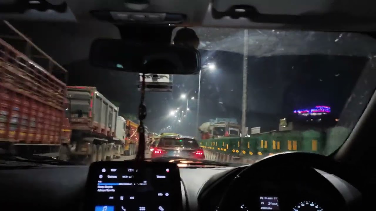 Patna gaya dobhi fourlane road night view ! 