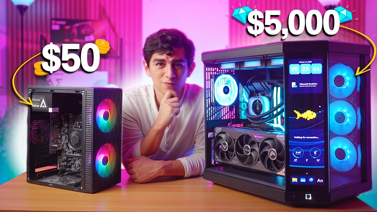 PC Gamer De $50 USD VS PC Gamer De $5,000 USD