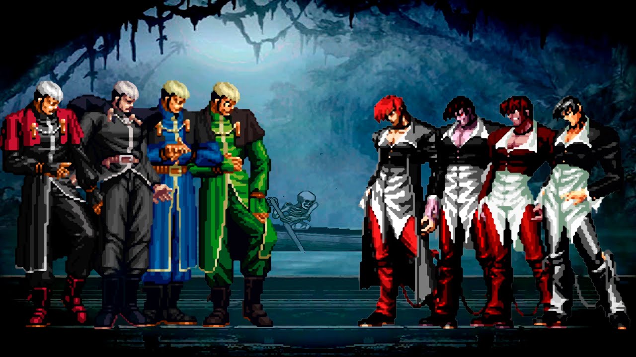 [KOF Mugen] Goenitz Team vs Orochi Iori Team