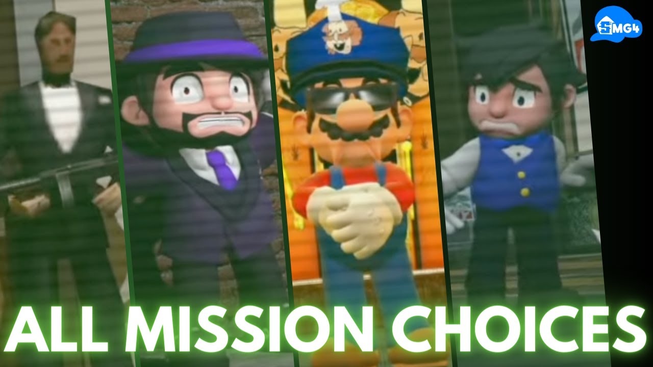 All Mission Choices In SMG4's 
