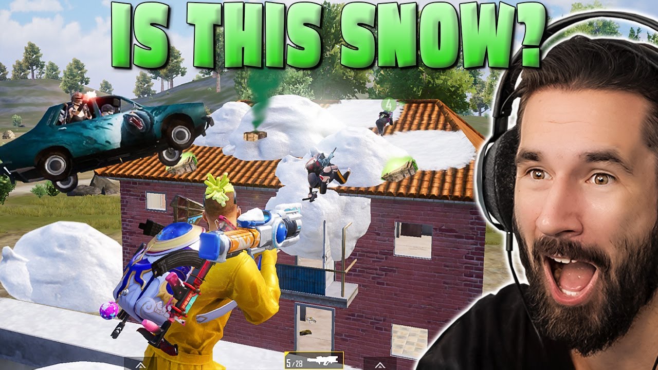 Squad Fights In Snow! Winter Event Gameplay 😮 PUBG MOBILE