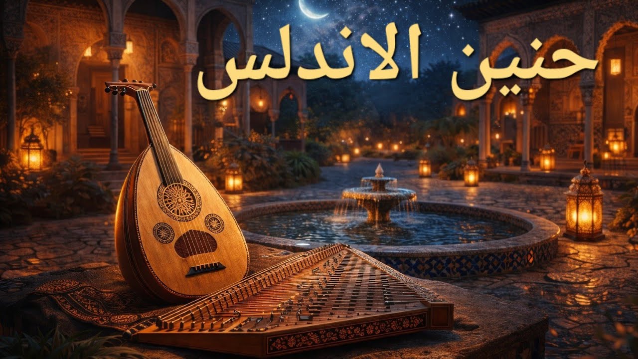 Andalusian Nights 🌙 Oud & Qanun Instrumental | موسيقى أندلسية هادئة