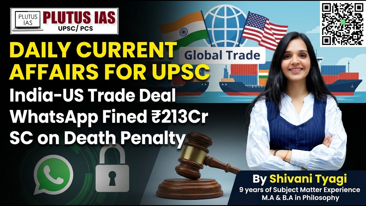PLUTUS IAS | Daily Current Affairs for UPSC | 05th February 2026 | Shivani Mam #currentaffairs