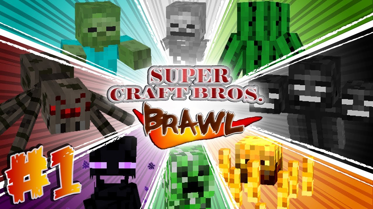 Minecraft - Super Craft Bros Brawl #1