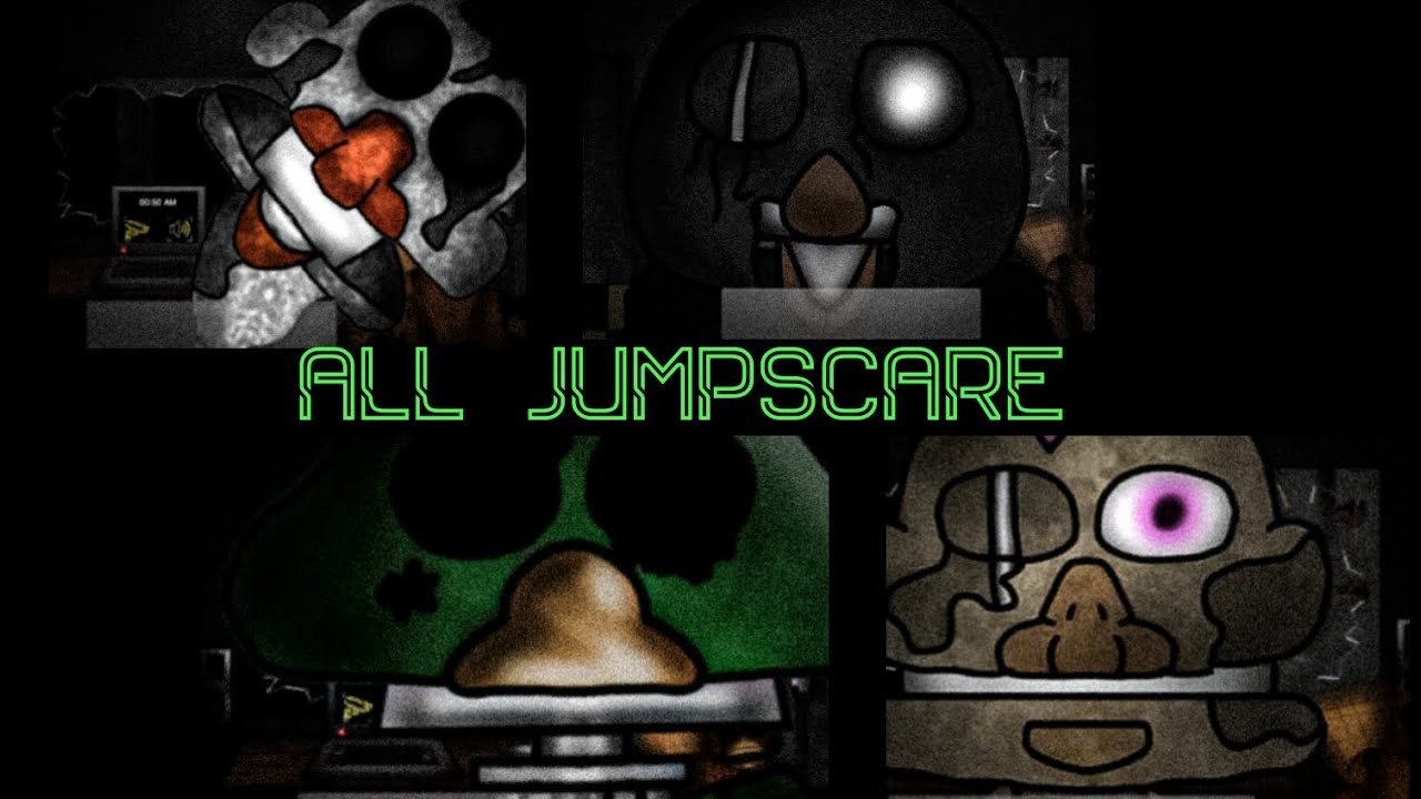 TODOS OS JUMPSCARE DO Seven Nights at Goose's 3