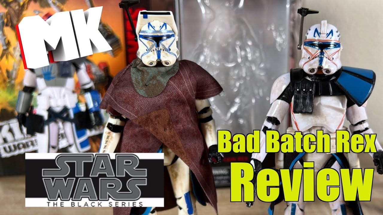 Star Wars The Black Series Clone Captain Rex (The Bad Batch) Review