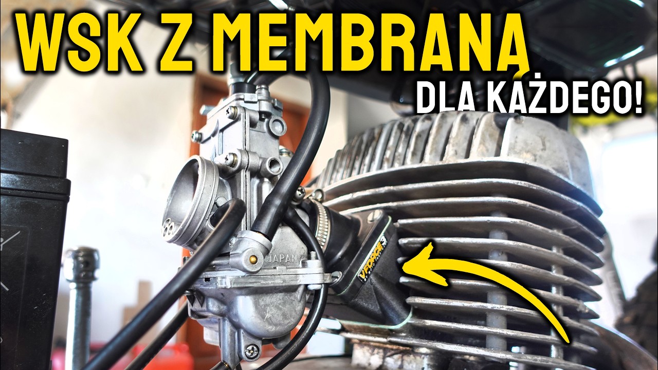 ✋ ZAW&Oacute;R MEMBRANOWY W WSK 175 | WSK Sport ⭐ #11