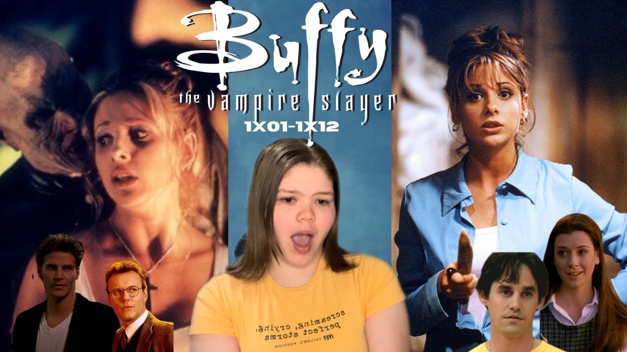 FIRST TIME WATCHING BUFFY! Buffy the Vampire Slayer Season 1 REACTION!! Season 1 Episode 1x1 - 1x12