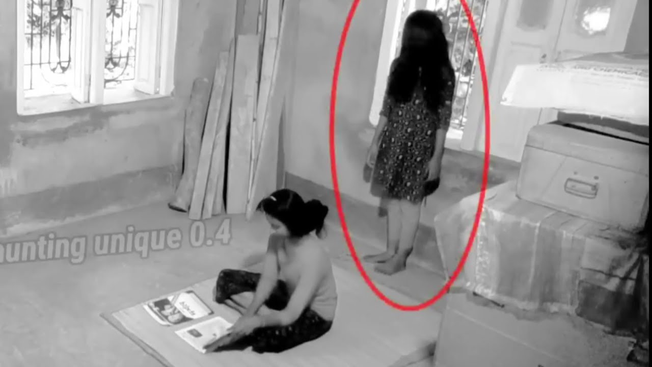 CCTV Camera Real ghost attack in children's reading room part - 63
