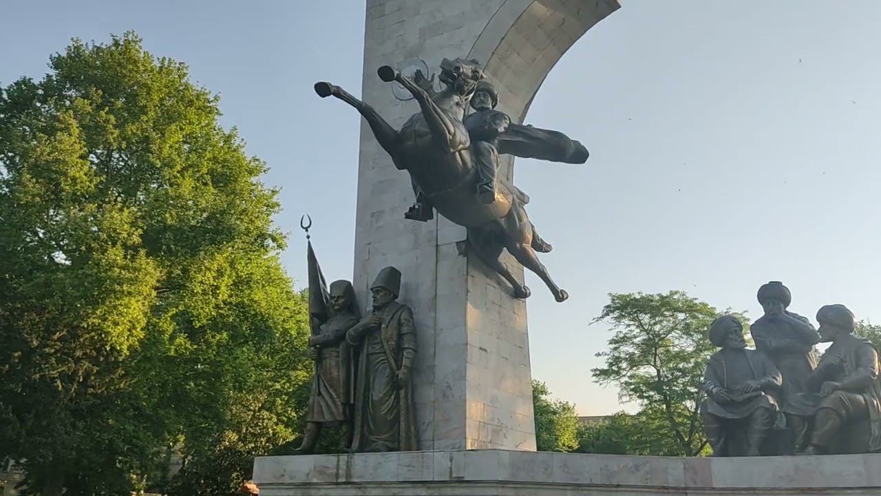 Istanbul Walking Tour | Sarachane Park @walkingtour111 #istanbul #walkingtour