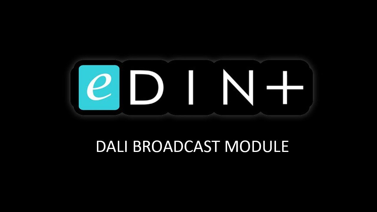 eDIN+ Dali broadcast module DBM