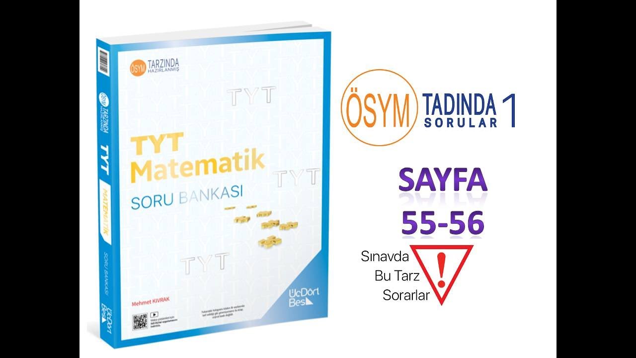 SAYI BASAMAKLARI ÖSYM TADINDA TEST 1 (345 TYT MATEMATİK 2025)