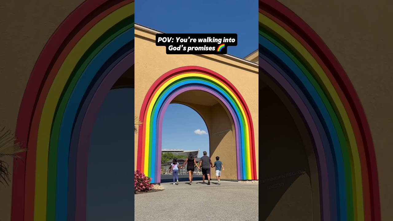 POV: Вхождение в Божьи обетования 🌈 | Размышления о вере во время встречи с Ковчегом | Семейные п...