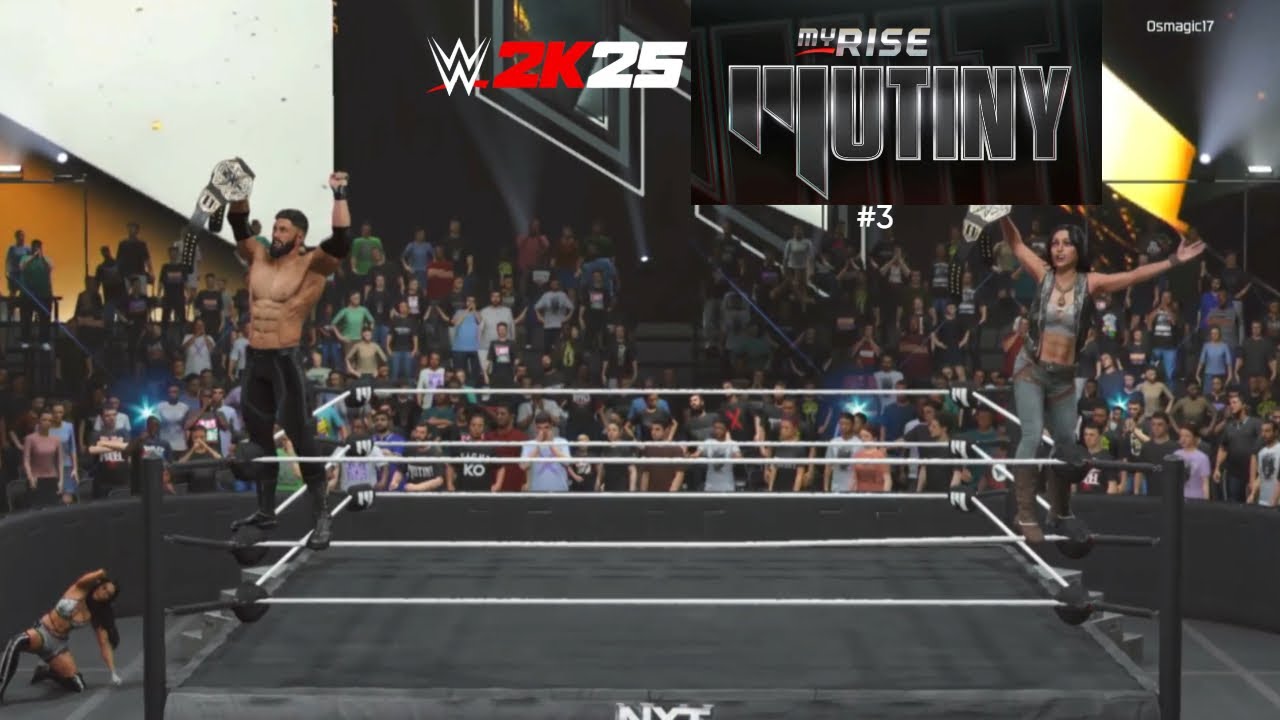 The Uprising Begins! - WWE 2K25 MyRise Mutiny #3