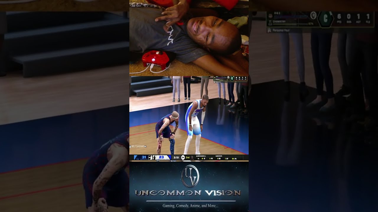 🔴✊🏾Disabled Gamer GREENING in the Rec on NBA 2k26 🏀 99 OVR WEMBY BUILD 🏀 #BHM #shorts #nba2k