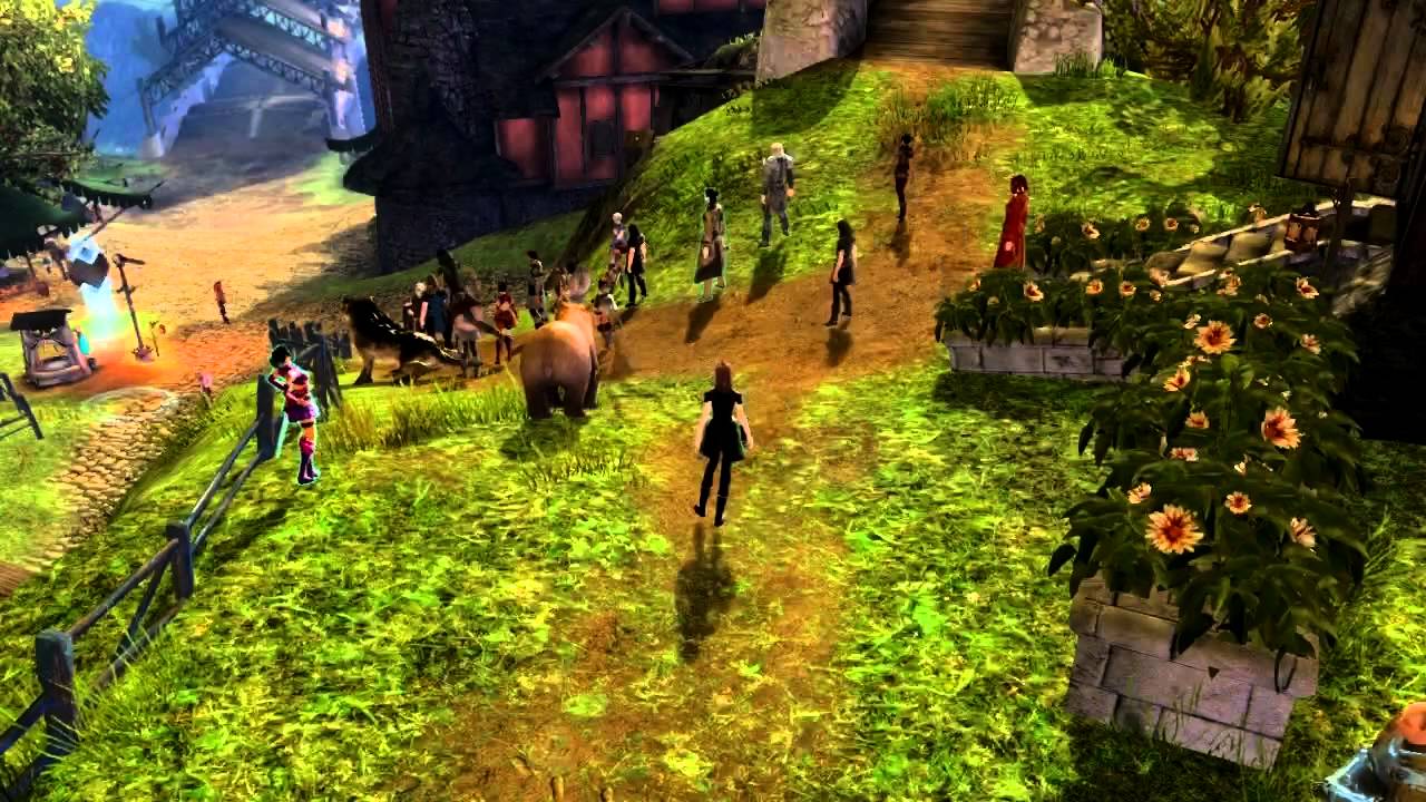 Guild Wars 2 Timelapse: Queensdale Inn