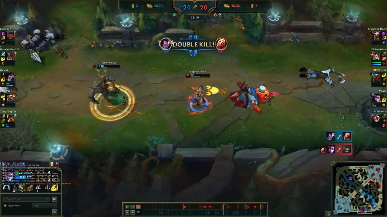 Gold vayne getting smaller fights