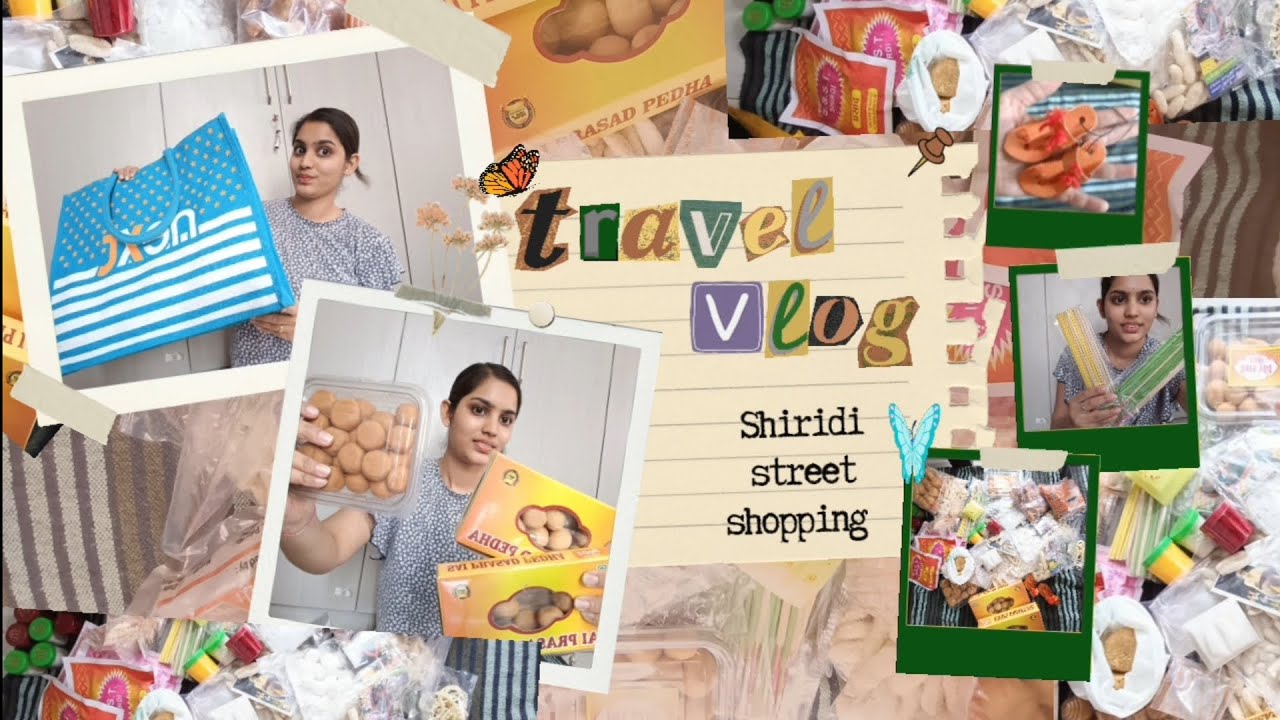 SHIRDI STREET SHOPPING🛍️|| TRAVAL VLOG || SHIRIDI PRASADHAM🙏🏻 #travelvlog #streetshopping #treanding