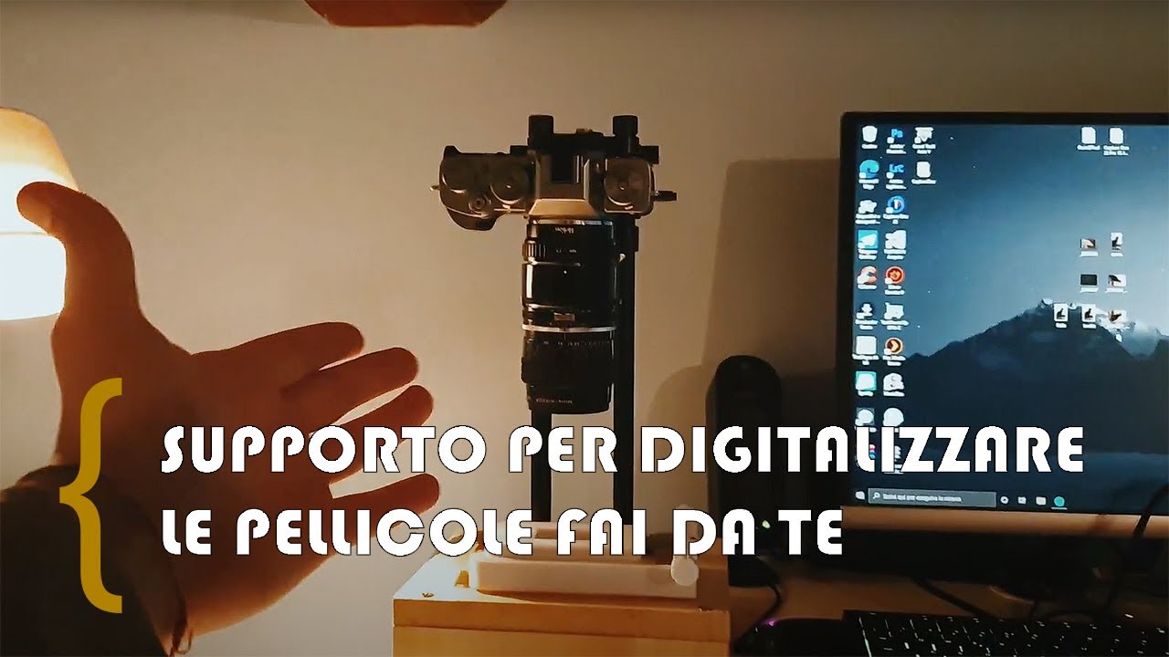Come Ho Costruito un Supporto per Digitalizzare Pellicole con la Fotocamera