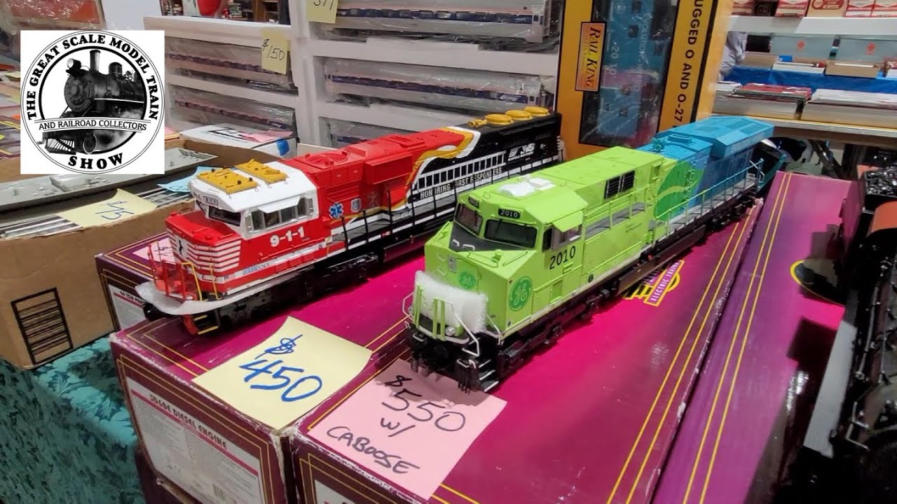 2025 Great Scale Train Show Tour N HO & O Gauge Feb