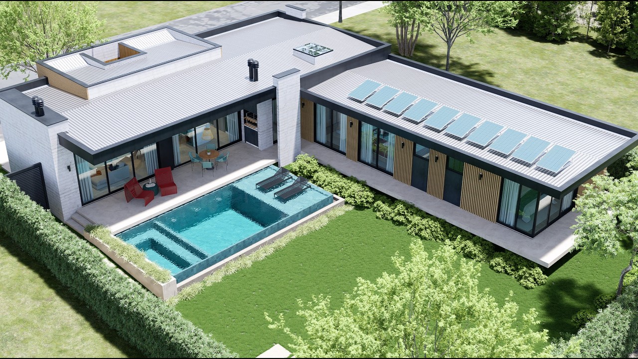 Surpreenda-se com essa Casa em L – Moderna, Funcional e Aconchegante