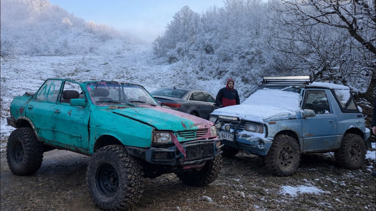 Off-road cu Dacia Turbo S plus un Gip