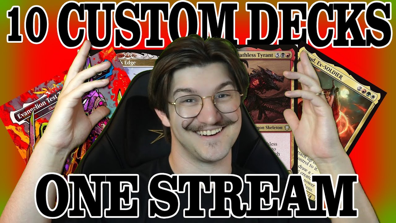 10 Custom Commander deck orders! Lets show you what you bought!