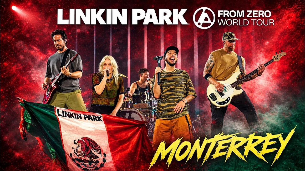 Linkin Park at Monterrey, México (Live) - 4K 60 fps. Pit LPU