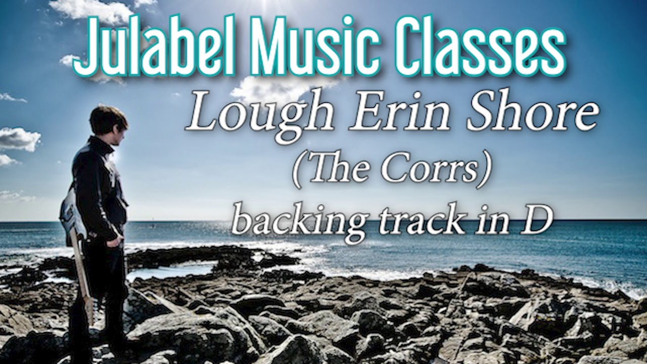 Lough Erin Shore backing track in D mixolydian / en Ré mixolydien